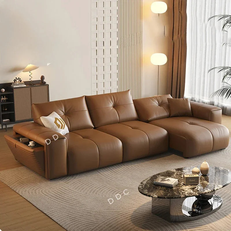 Design Armrest Living Room Sofas Yellow High Back Oversized Modern Electric Sofa Recliner Luxury Divano Moderno Unique Furniture