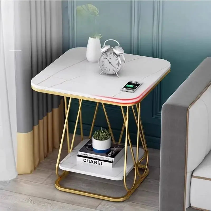 Modern Designer Coffee Table Centerpiece Marble Mini Luxury Home Coffe