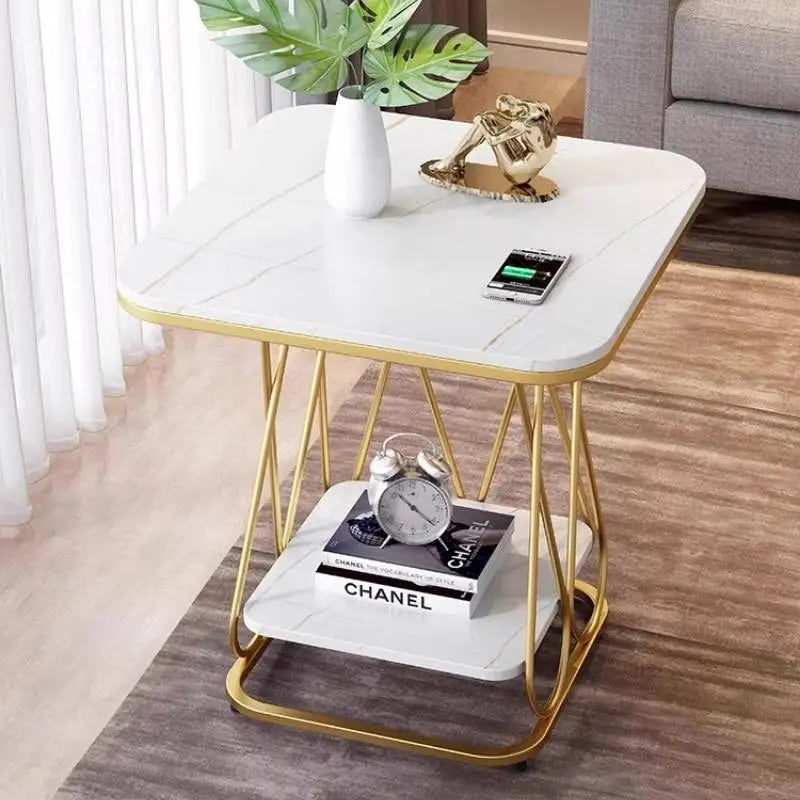 Modern Designer Coffee Table Centerpiece Marble Mini Luxury Home Coffe