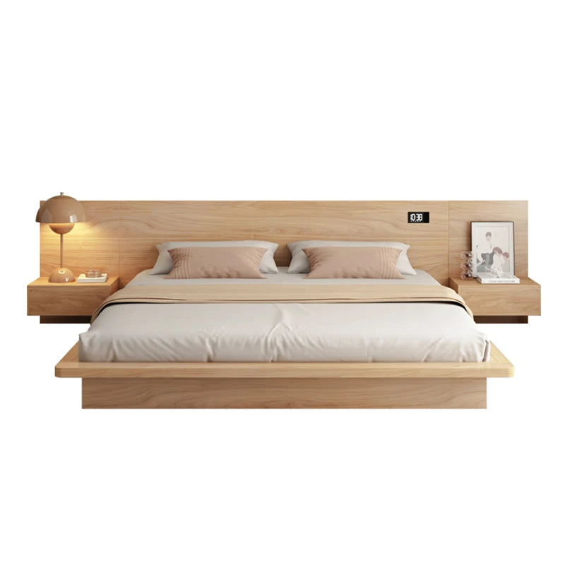 Nordic White Double Bed Drawers European Leather Storage Luxury King Beds Bedroom Twin Size Cama Matrimonial Furniture Home