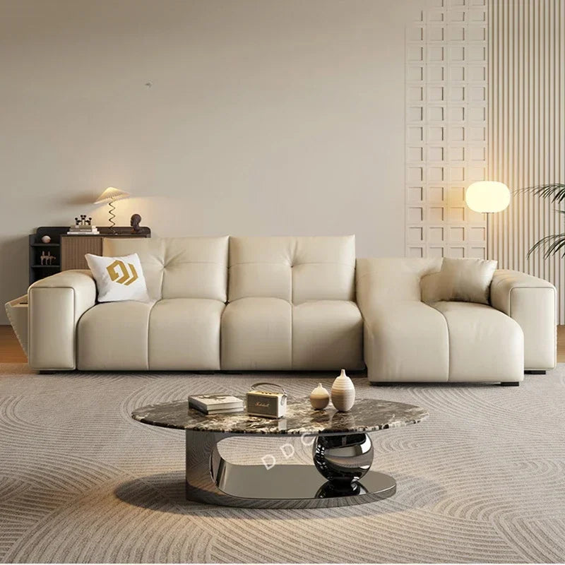 Design Armrest Living Room Sofas Yellow High Back Oversized Modern Electric Sofa Recliner Luxury Divano Moderno Unique Furniture
