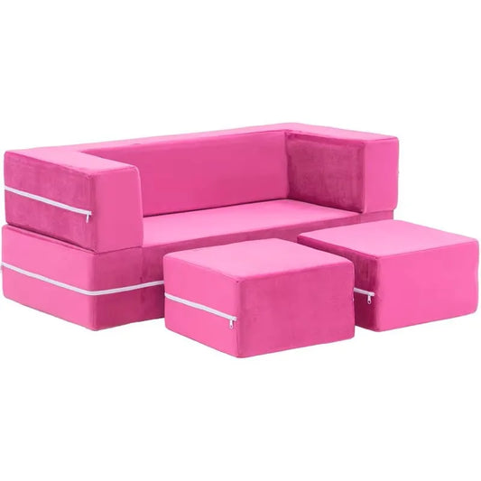 Folding Sofa Bed Play Couch Sofa Chair For Kids