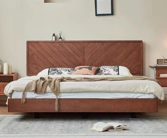 The product can be customized. Suspended bed master bedroom single double storage
