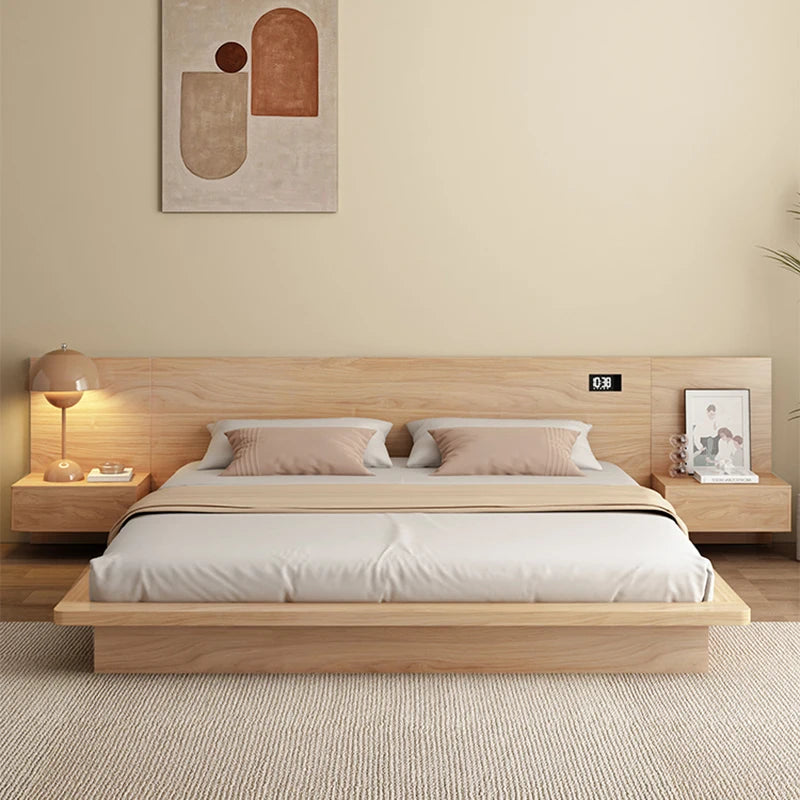 Nordic White Double Bed Drawers European Leather Storage Luxury King Beds Bedroom Twin Size Cama Matrimonial Furniture Home