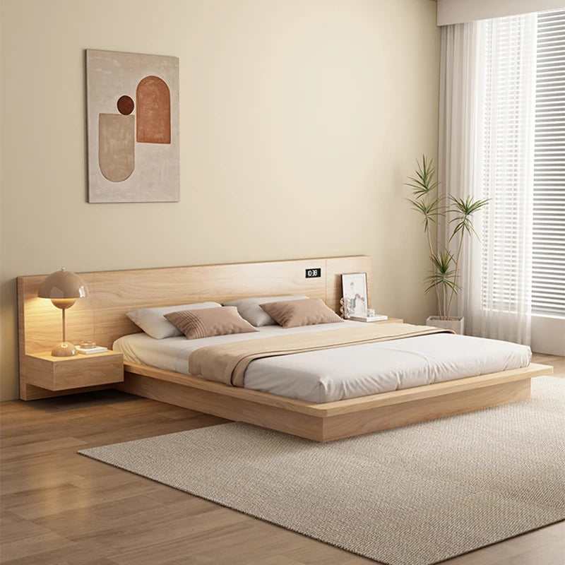 Nordic White Double Bed Drawers European Leather Storage Luxury King Beds Bedroom Twin Size Cama Matrimonial Furniture Home