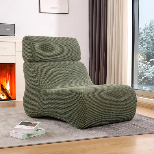 Sleeper Sofa Chair, Cloud Sofas for Living Room and Bedroom, Small Chaise Lounge for Small Space, Lazy Floor Sofa for Adult